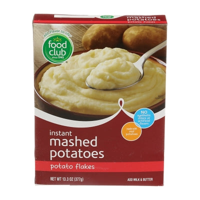 Puré De Papas Instantáneo Food Club 13.3 Onz