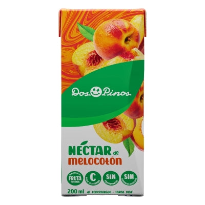 Néctar Melocotón UHT Dos Pinos 200 Ml