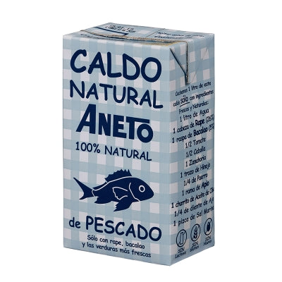 Caldo Liquido De Pescado Aneto 1 Lt