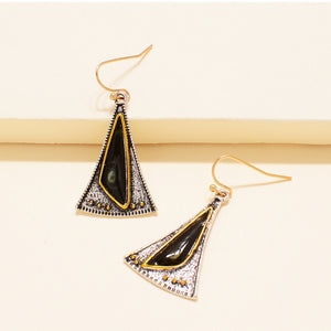 Court Retro Metal Alloy Earrings