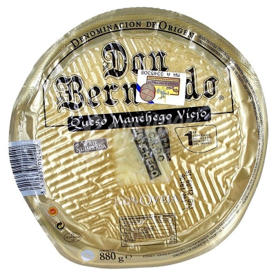 Queso Manchego Don Bernardo Oro Viejo 880 Gr