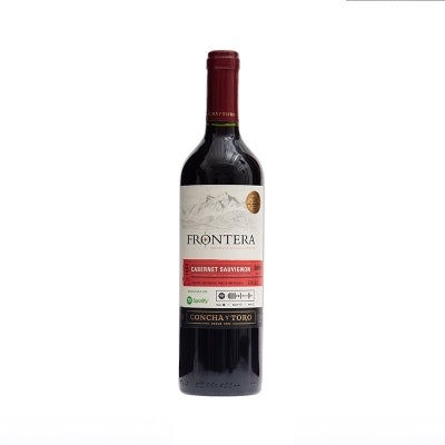 Vino Tinto Cabernet Sauvignon Frontera 75 Cl