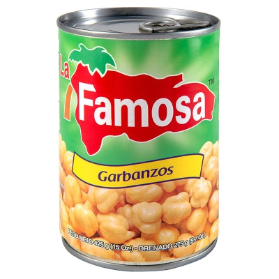 Garbanzos La Famosa 16 Onz