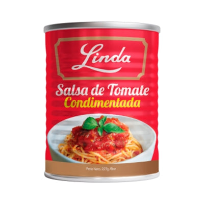 Pasta De Tomate Condimentada Linda 8 Onz