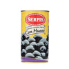 Aceituna Negra Con Hueso Serpis 350 Gr