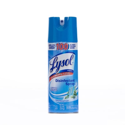 Desinfectante En Aerosol Fragancia Spring Waterfall Lysol 12.5 Onz