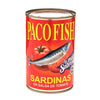 Sardina En Salsa De Tomate Paco Fish 15 Onz