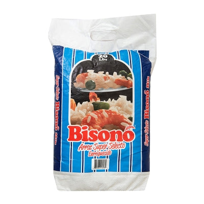 Arroz Super Selecto Enriquecido Bisono 20 Lb