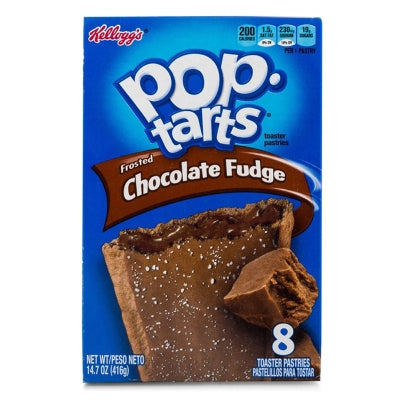 Barra De Chocolate Fudge Pop Tarts Kelloggs 14.7