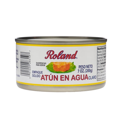 Atun Solido En Agua Roland 7 Onz