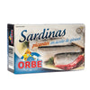 Sardinas Picantes En Aceite Orbe 124 Gr