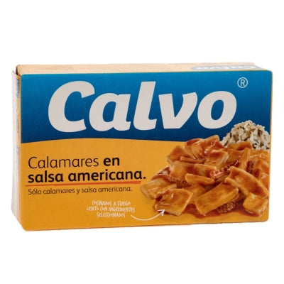 Calamares En Salsa Americana Calvo 115 Gr