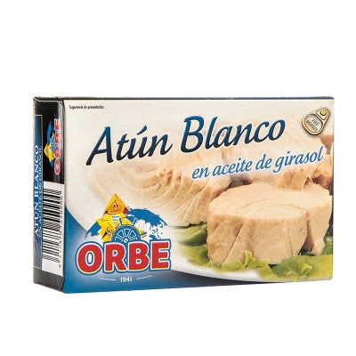 Atun Blanco En Aceite Vegetal Orbe 111 Gr