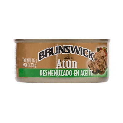 Atun Desmenuzado En Aceite Brunswick 142 Gr