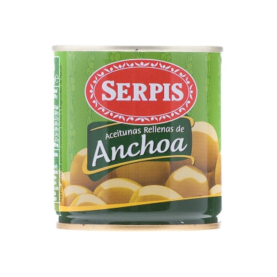 Aceitunas Con Anchoas Serpis 200 Gr