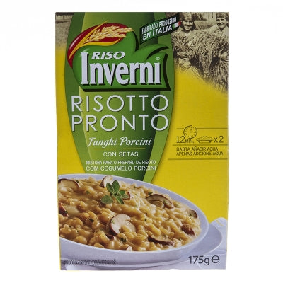 Arroz Para Rissoto Funghi Porcini Riso Inverni 175 Gr