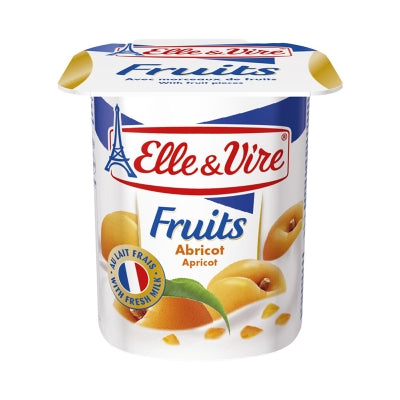 Yogurt Sabor Albaricoque Elle & Vire 125 Gr