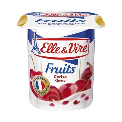 Yogurt Sabor Cereza Elle & Vire 125 Gr