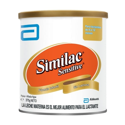 Fórmula Infantil En Polvo Sin Lactosa Similac Sensitive 375 g