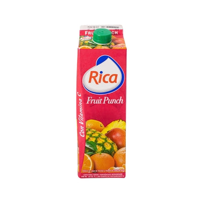 Jugo Fruit Punch Rica 32 Onz