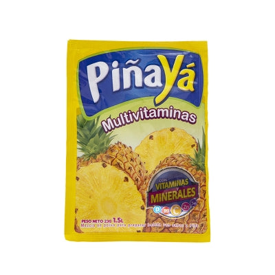 Jugo En Polvo Sabor Piña Sobre Piñaya 23 Gr