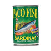 Sardinas En Aceite Paco Fish 15 Onz