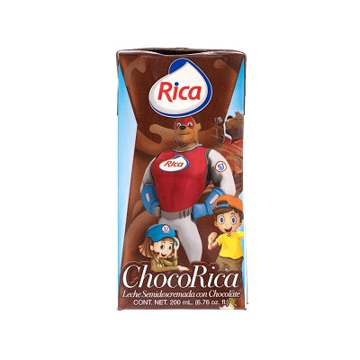 Leche Sabor Chocolate Choco Junior Rica 200 Ml