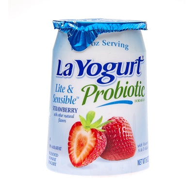 Yogurt Light Sabor Fresa Layogurt 6 Onz