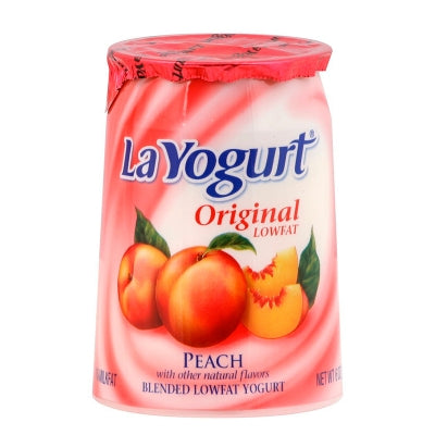 Yogurt Sabor Melocoton Layogurt 6 Onz