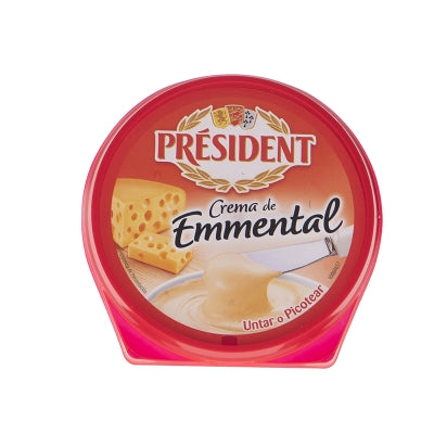 Queso Emmenthal En Crema President 125 Gr