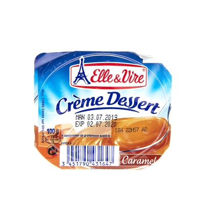 Pudding Sabor Caramelo Elle & Vire 100 Gr