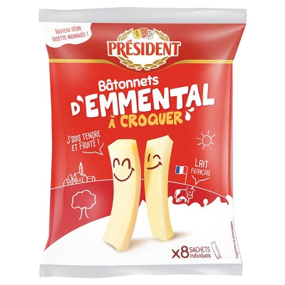 Queso Emmenthal Stick President 108 Gr