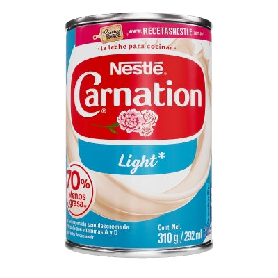 Leche Evaporada Light Carnation 310 Gr