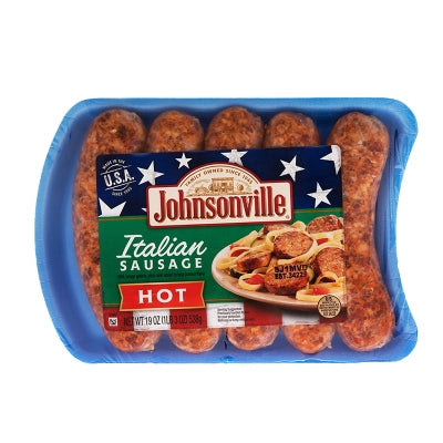 Salchicha Hot Italian Johnsonville 19 Onz