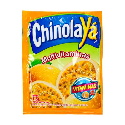 Jugo En Polvo Sabor A Chinola ChinolaYa 25 Gr