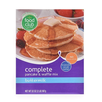 Mezcla Para Pancake Con Mantequilla Food Club Fc 2 Lb