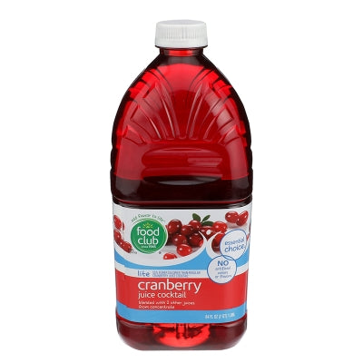 Jugo De Cranberry Lite Food Club 64 Onz