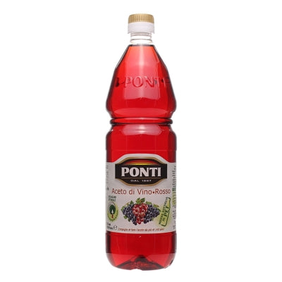 Vinagre Rojo Ponti 1 Lt