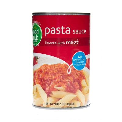 Salsa Para Pasta Sabor Carne Food Club 24 Onz