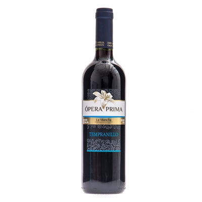 Vino Tinto Tempranillo Opera Prima 75 Cl