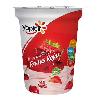 Yogurt Con Frutas Rojas Yoplait 6 Oz