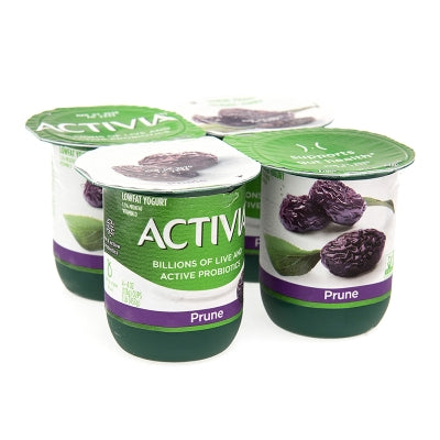 Yogurt Sabor Ciruela Dannon Activia 4 Und/Paq