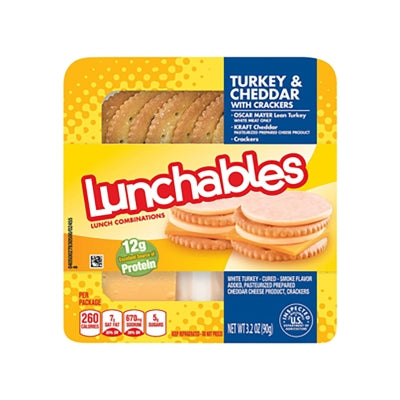 Lunchable De Pavo Con Queso Oscar Mayer 3.2 Onz