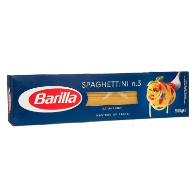 Pasta Spaghettini Barilla 500 Gr