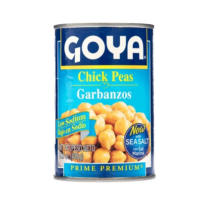 Garbanzos Bajos En Sodio Goya 15.5 Onz