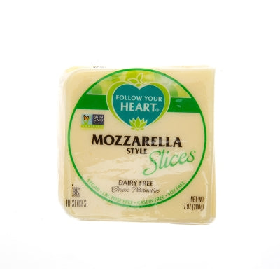 Queso Mozzarella Sin Lactosa Rebanado Follow Your Heart 7 Onz