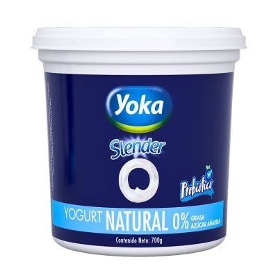 Yogurt Natural Sin Azucar Y Sin Grasa Yoka 24 Onz