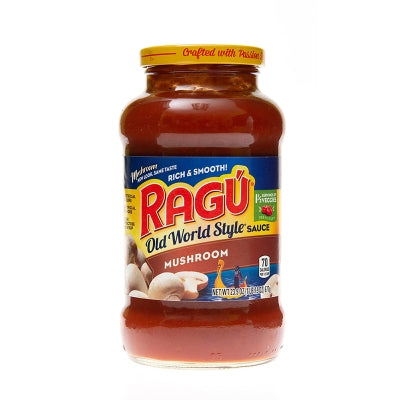 Salsa Para Pasta Sabor Hongos Ragu 26 Onz