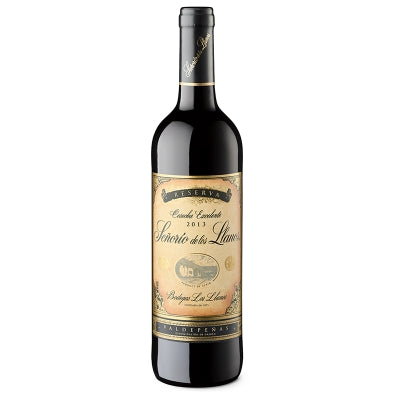 Vino Tinto Crianza Señorio De Los Llanos 75 Cl