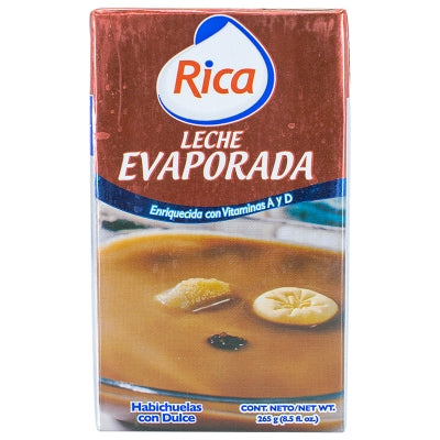 Leche Evaporada Rica 265 Gr